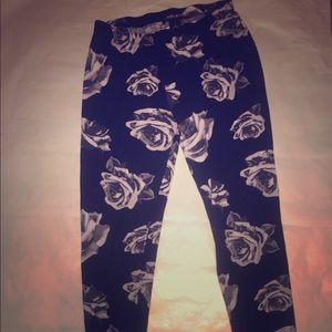 Flower leggings